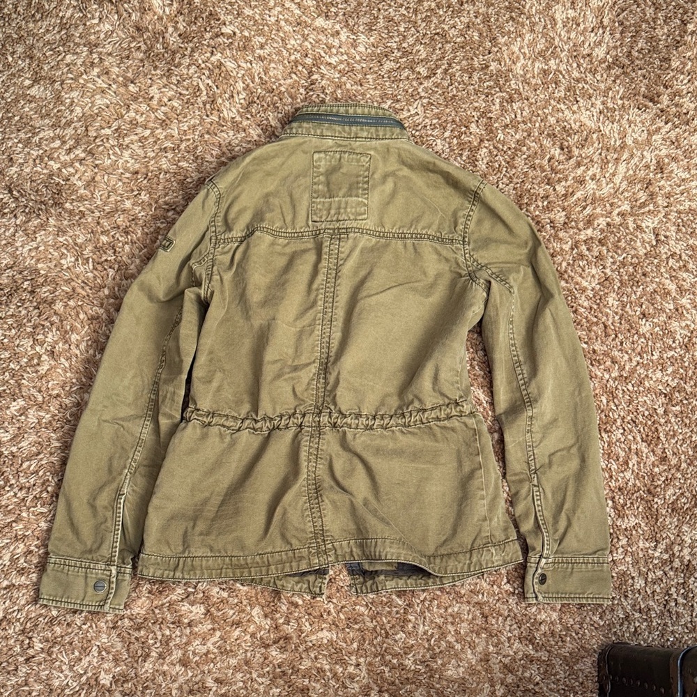 Abercrombie Khaki Utility Jacket for Women - Picture 2 of 10